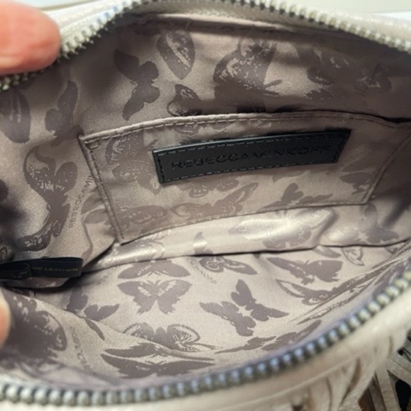 REBECCA MINKOFF Fringe Crossbody Bag Purse EUC - Picture 8 of 10